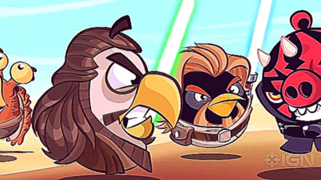 Видеоклип Angry Birds Star Wars II - Анонс