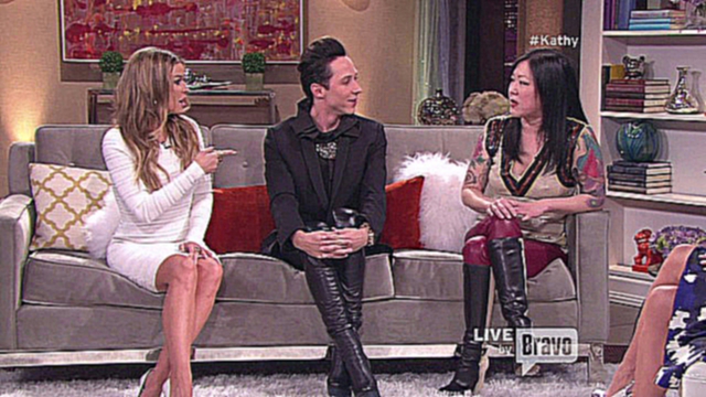 Видеоклип Johnny Weir on Kathy, 2/28/13