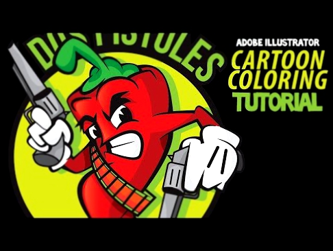 Adobe Illustrator Cartoon Tutorial: Illustrator Coloring Techniques