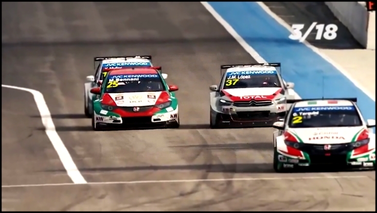 Видеоклип Невероятный прорыв Хосе Мариа Лопез, Citroën Racing, FIA WTCC
