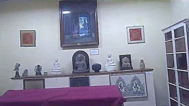 Видеоклип Музей Международного Теософского  Общества (МТО) в Адьяре, Индия