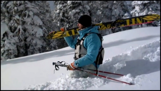 Видеоклип Тревор Томас кромсает легендарные Джексон Холл. Горые лыжи. Фрирайд