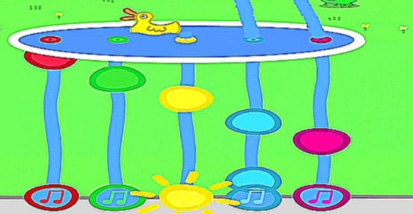 Видеоклип Свинка Пеппа и её семья на аттракционах   Обзор детской игры Peppa Pig