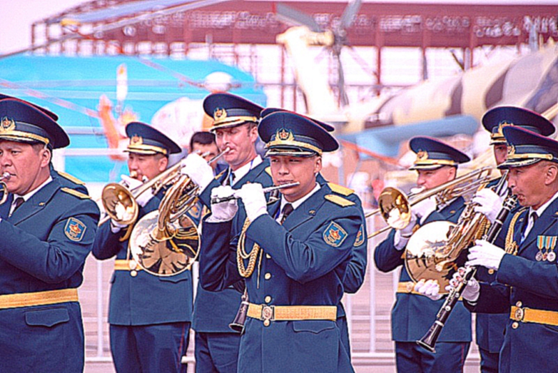 Военные музыканты Казахстана примут участие в