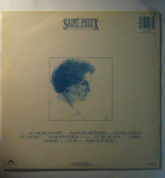 To Be Or Not Vinyl 1981 | Saint-Preux