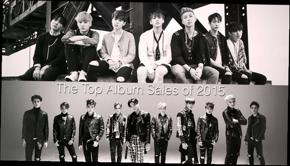 Продажи альбомов К-поп артистов в 2015 году по