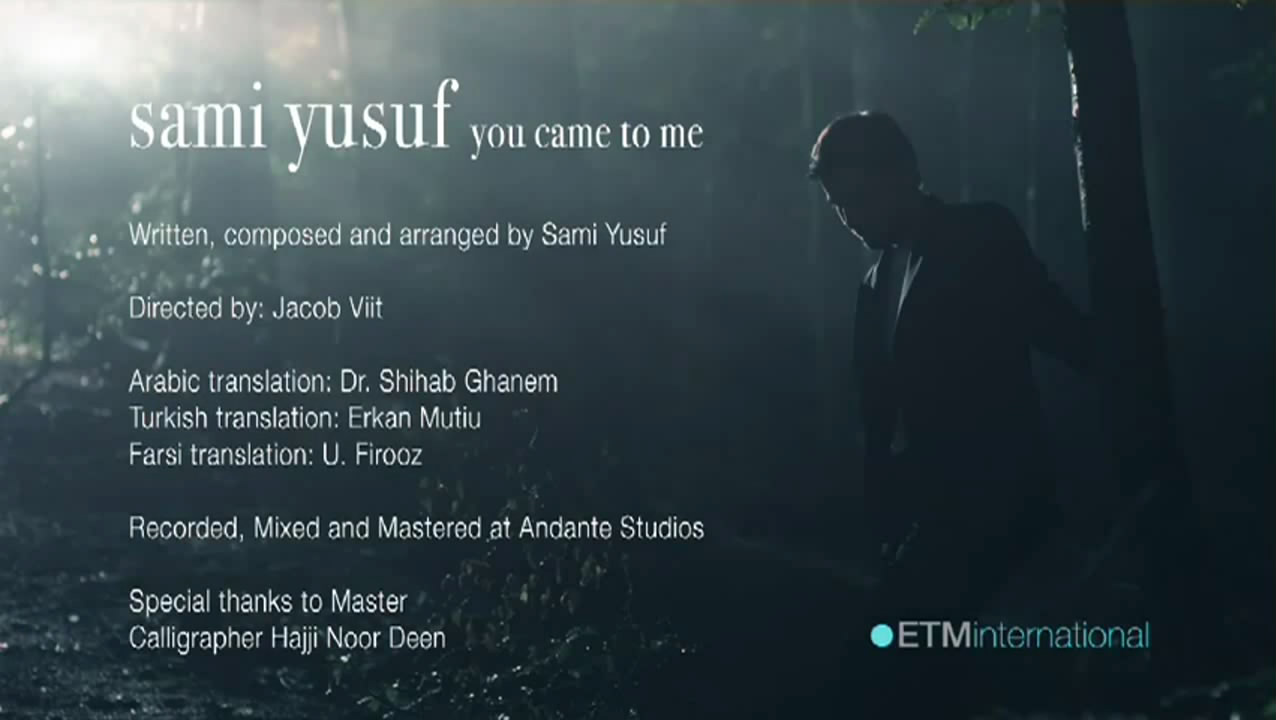 You came to me | ☝Sami Yusuf